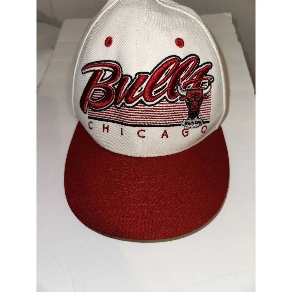 vintage hardwood classics chicago bulls Basketball NBA hat snapback cap 90s Rare